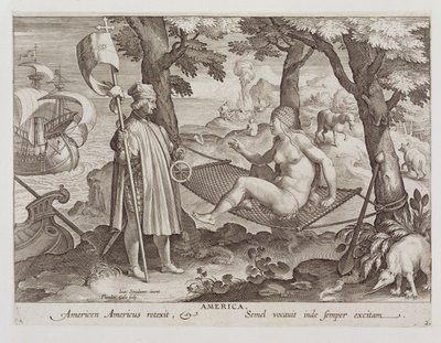 Columbus Discovering America, plate 2 from 